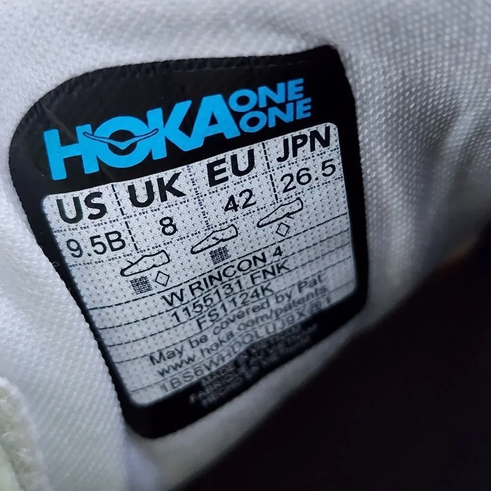 HOKA RINCON 4 - Womens Sneakers - SIZE 9.5 - (((Insoles Aren't Hoka)))